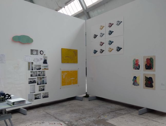 works and sketches, exhibition 2019